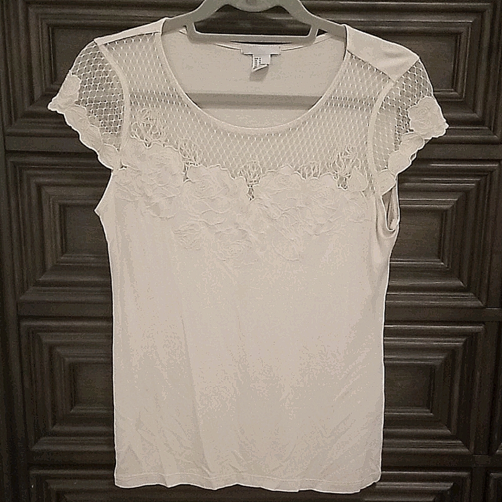 H&M dusty rose tee